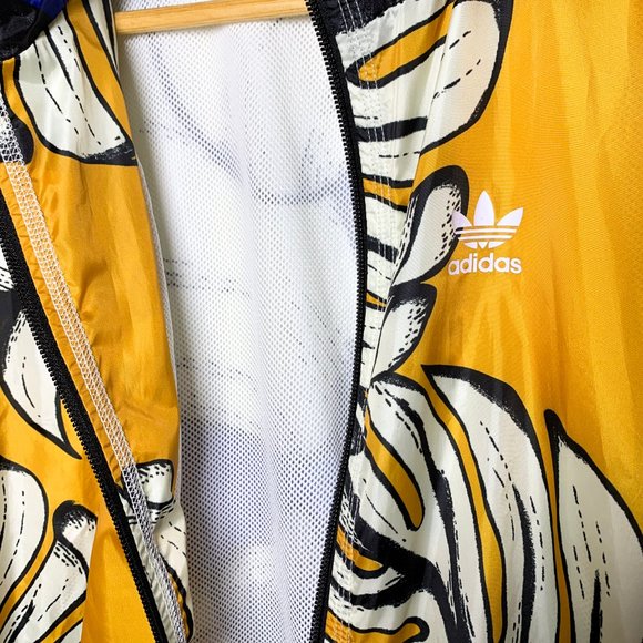 [Like New] ADIDAS Tropical Print Windbreaker - Picture 6 of 6